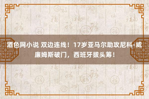 酒色网小说 双边连线！17岁亚马尔助攻尼科-威廉姆斯破门，西班牙拔头筹！