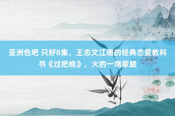 亚洲色吧 只好8集，王志文江珊的经典恋爱教科书《过把瘾》，火的一塌蒙胧